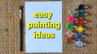 Easy watercolor painting for beginners| water colouring painting step by step|easy butterfly drawing