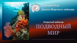 Открытый вебинар "Подводный мир" | Школа морского пейзажа Дмитрия Розы | Картина маслом - просто