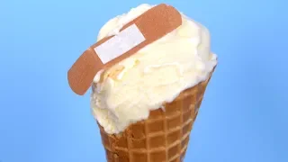 Band-Aid In Ice Cream!