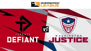 Toronto Defiant vs Washington Justice | May Melee Qualification | Semaine 3 Jour 2 — Ouest