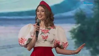 Елизавета Долженкова – Поле полюшко, концерт ко Дню Защитника Отечества в Санкт-Петербурге 2024.