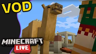 Reacting to Minecraft LIVE 2022 - VOD