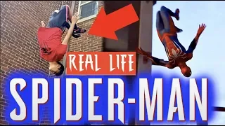 SPIDER-MAN PS4 MOVES IN REAL LIFE!