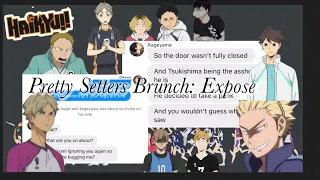 Haikyuu!! Pretty Setters Brunch: Expose| Exposing Coach Ukai and Coach Mizoguchi?! tea spilling sess