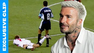 "That Was The Most Difficult Time In My Career" | Beckham Recalls His Red Card Against Argentina