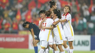 VIỆT NAM - SINGAPORE | Khởi đầu như mơ, các cô gái trẻ Việt Nam out trình đối thủ