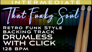 "That Funky Soul" - Drumless Funk Style Backing track 128 BPM