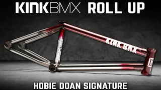 The New Kink BMX Hobie Doan Roll Up Frame Is TOUGH!!