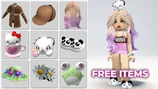 HURRY! GET ALL NEW FREE ITEMS & HAIRS 🤩🥰 (STILL AVAILABLE)