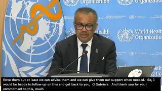 LIVE: Media briefing on global health issues