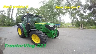 TractorVlog #21 Tak se nám to narodilo.Nový traktor (New Tractor) John Deere 6130r /GOPRO/