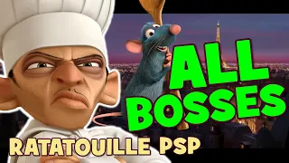 Ratatouille [PSP] 100% Walkthrough / Gameplay - ALL BOSSES (No Commentary)