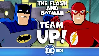 ⚡🦇 The Flash & Batman's BEST Team Ups | DC Animated Universe #DCAU | @dckids