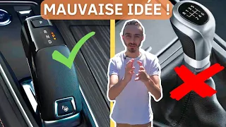 VOITURE BOITE AUTOMATIQUE OU MANUELLE ? VOICI CE QUE VOUS DEVEZ CHOISIR  !