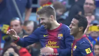 Los goles 52 de pique con el Barca