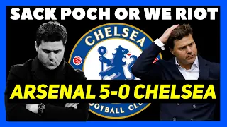 😡 THEY DON'T DESERVE TO WEAR THE SHIRT! POCH OUT ~ CHELSEA GUNNED DOWN BY GUNNERS 5-0