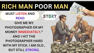 Learn English Through Story |Rich Man, Poor Man | Speak English | Practice English  #story