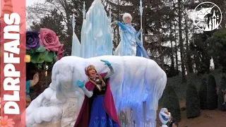 Disneyland Paris Disney Magic on Parade with New Frozen Float