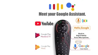 Голосовой поиск Air Mouse 33 клавиши полный ключ ИК обучения гироскоп Google Assistant 2,4G