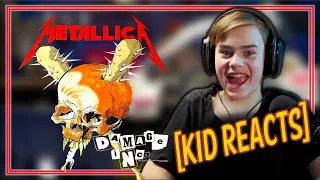 Kid Reacts to Damage Inc | Metallica