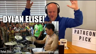 Drum Teacher Reacts: DYLAN ELISE | 'Dylan Elise, World's greatest drummer?' | (2020 Reaction)