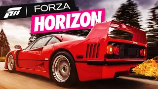 FORZA HORIZON 1 - GANHEI UMA INCRÍVEL FERRARI F40!!! #06