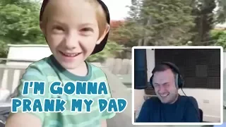 Sips reacts to A KID PRANKING HIS DAD