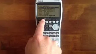 Casio Graphical Calculators - Drawing Graphs CG20, CG50, fx-9860Gii etc.