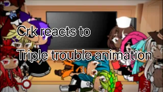 Crk reacts to Triple trouble animation