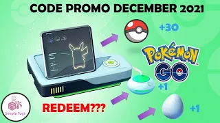 Promo Code Pokemon GO December 2021