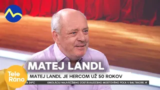 Matej Landl - rozhovor o súkromí aj o seriáli Dunaj, k vašim službám | Teleráno