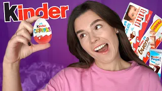 ОТКРЫВАЕМ ВСЕ ВИДЫ KINDER