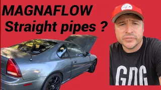 MY 1992 HONDA PRELUDE GETS THE LOUDEST MAGNAFLOW GLASSPACK STRAIGHT PIPE EXHAUST