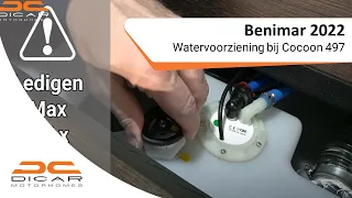 Benimar 2022 - Watervoorziening bij Cocoon 497