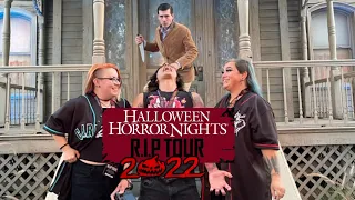 Halloween Horror Nights 2022 Rip Tour Experience (Universal Studios Hollywood)
