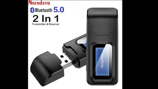 USB Bluetooth 5,0 аудио музыкальный приемник передатчик для телевизора динамик автомобильный ПК 3,5