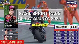 Hasil Motogp Hari ini~Hasil Sprint Race Gp Catalunya 2024~Klasemen Motogp 2024~Jadwal Motogp 2024