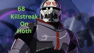 Star Wars Battlefront 2 - 68 Wrecker Killstreak On Hoth