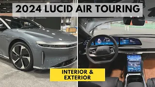 2024 Lucid Air Touring: In-depth look at the electric sedan's exterior & interior