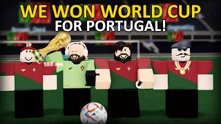We WON a WORLD CUP for Portugal in MPS 4-a-side! | Roblox Soccer/Football