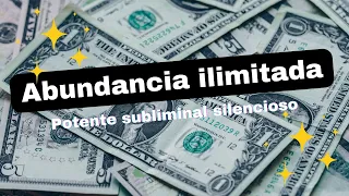 💸Audio SUBLIMINAL potente totalmente silencioso - Abundancia ilimitada💸