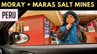 PERU Sacred Valley: Exploring Moray Inca Ruins & Maras Salt Mines