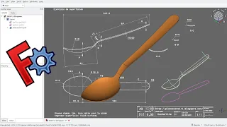 #FreeCAD Tutorial 014 - Spoon - ⟪11.ai⟫