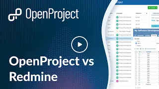 OpenProject vs Redmine - a comparison of the two open source project management software