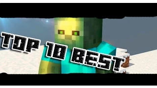 ТОП 10 ЛУЧШИХ РУССКИХ ПЕСЕН МАЙНКРАФТА! | TOP 10 BEST RUSSIAN SONGS MINECRAFT!