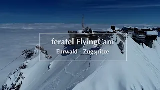 Webcam Ehrwald – Traumhafter Flug über die Zugspitze