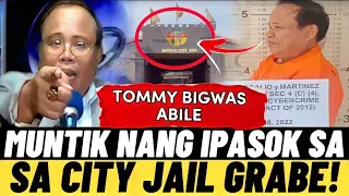 TOMMY BIGWAS ABILE MUNTIK NANG IPASOK SA CITY JAIL|GRABE ANG MATINDING PAS@BOG NI BIGWAS