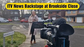 Brookside Close behind the scenes for ITV News 2023 | Brookside is Back!