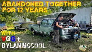 Will an ABANDONED Truck AND Boat Run After 12 Years!? - Part 1