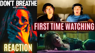 FIRST TIME WATCHING: Don't Breathe...this is SO TENSE!!